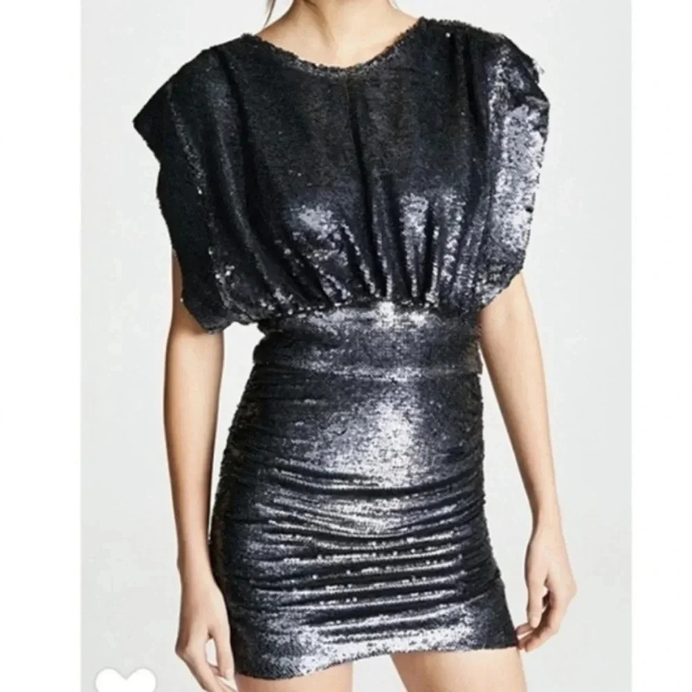 IRO miracle sequin mini dress